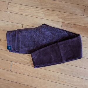 Lucky Brand Burgundy Jeans
